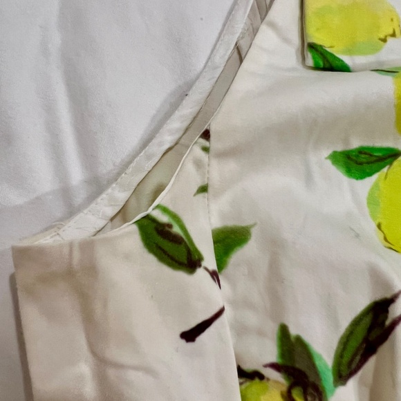 Kate Spade Thalia Peplum Lemon Top 2 - Picture 7 of 7
